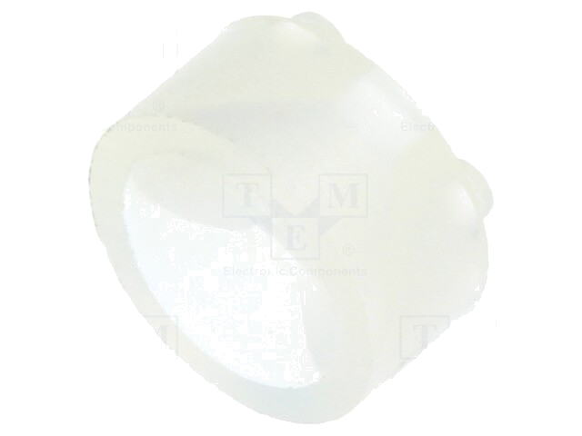 Afstandbus; LED; Øext: 5,1mm; ØLED: 5mm; L: 3,1mm; natuurlijk