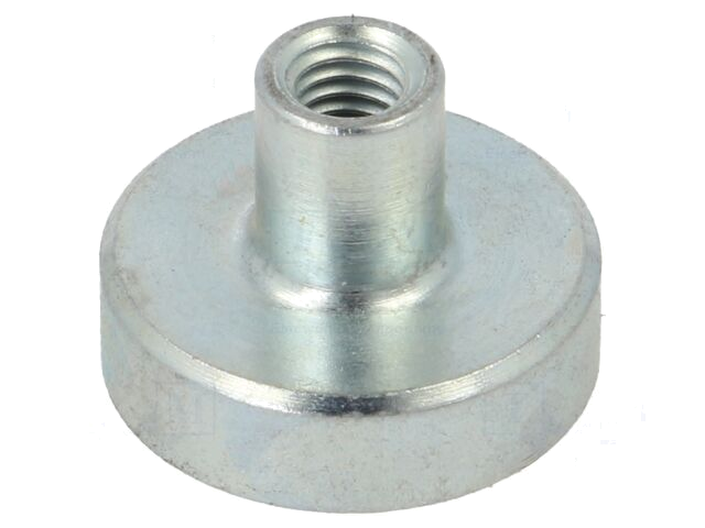 Magneet: vast; samarium, kobalt; 60N; Ø: 16mm; H: 11,5mm; staal