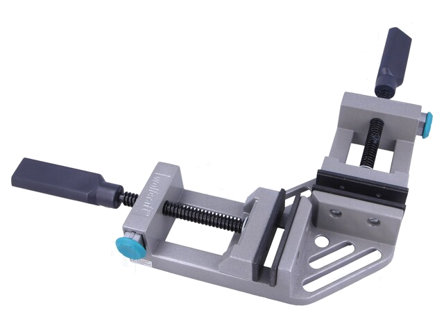 Machinebankschfroef; Bekbreedte: 68mm; hoek; aluminium