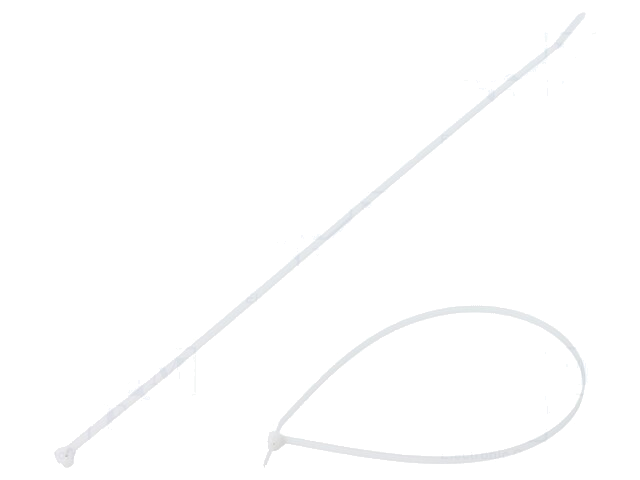 Kabelbinder; met metalen sluiting; L: 538mm; W: 7mm; polyamide