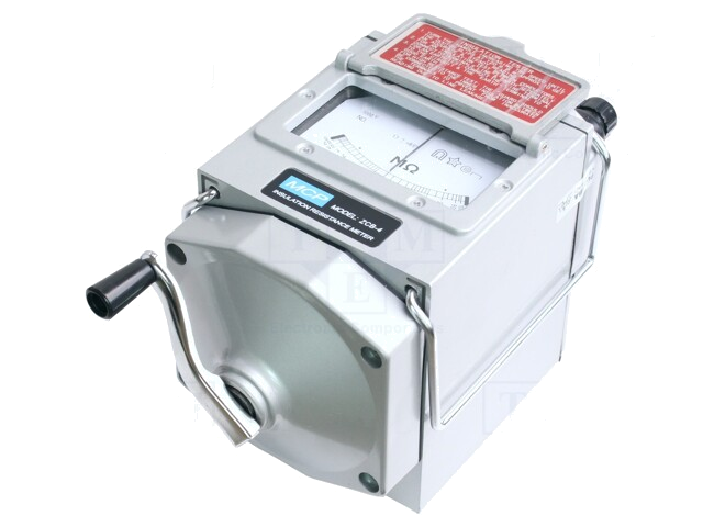 Meter: isolatieweerstand; analoog; 1kV; 0÷1GΩ