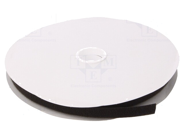 Klittenband kabelbinder; L: 25m; W: 13mm; polyamide,polypropyleen