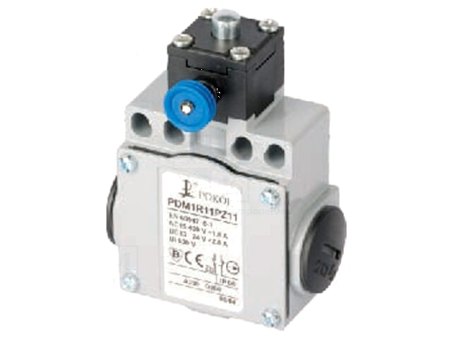 Eindschakelaar; pin Ø8mm,met reset; NO + NC; 10A; max.240VAC