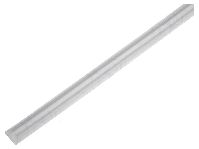 Randbescherming; polyethyleen; L: 10m; natuurlijk; C: 4,6mm