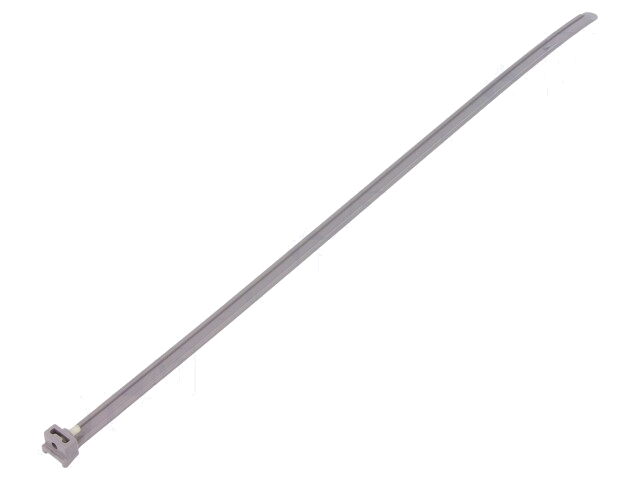 Kabelbinder; L: 337mm; W: 8mm; polyamide; 785N; grijs; Ømax: 86mm