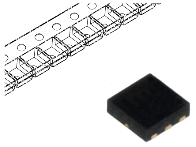 Diode: TVS netwerk; 6V; 5A; 300W; eenrichtings-; SLP2020P6; Ch: 4