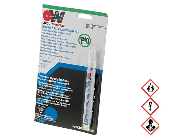 Flux: vioolhars; halogeenvrije,ROL0; pennetje; 9ml