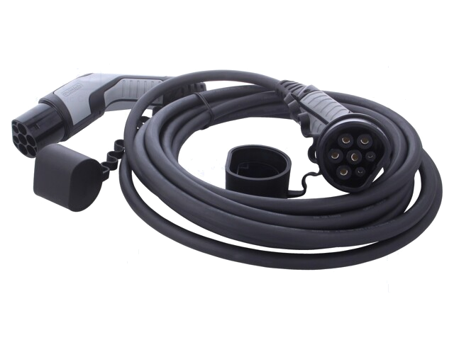 Kabel: eMobility; 1x0,5mm2,5x4mm2; 480V; 26,6kW; IP44; 7m; 32A