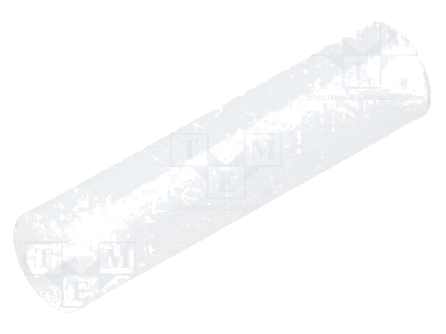 Afstandbus; LED; Øext: 4mm; ØLED: 3mm; L: 17mm; natuurlijk; UL94V-2