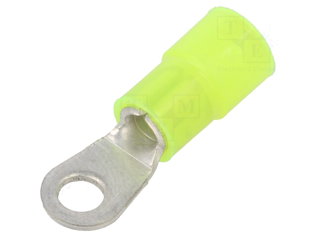 Uiteinde: oog; M4; Ø: 4,3mm; 4÷6mm2; klemmen; voor draad; geïsoleerd