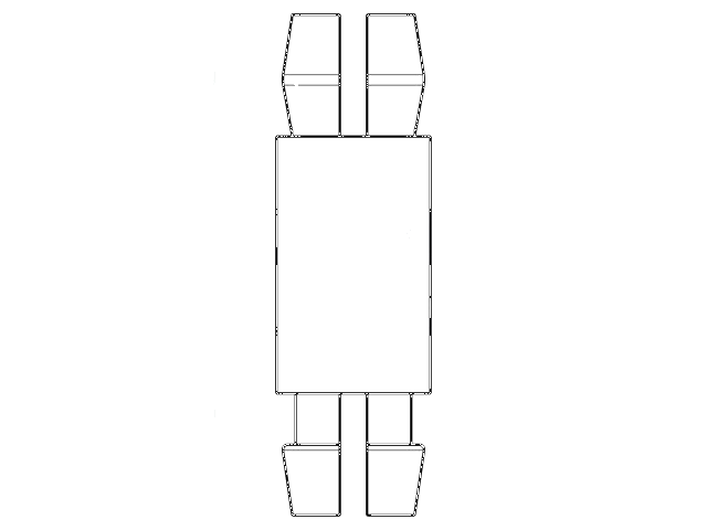 PCB-afstand; polyamide; L: 6,3mm; UL94V-2