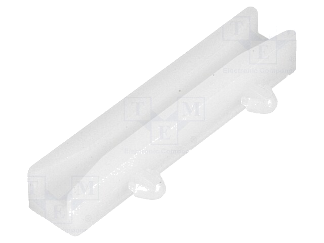Geleider; polyamide; natuurlijk; A: 40mm; B: 20mm; C: 8mm; D: 6mm