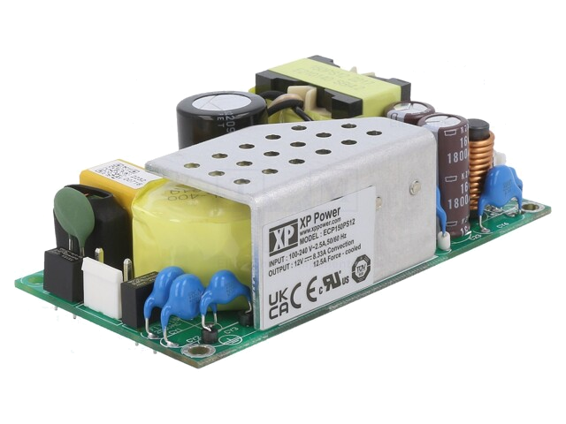 Voedingseenheid: schakelende; open; 150W; 85÷264VAC; OUT: 1; 12VDC