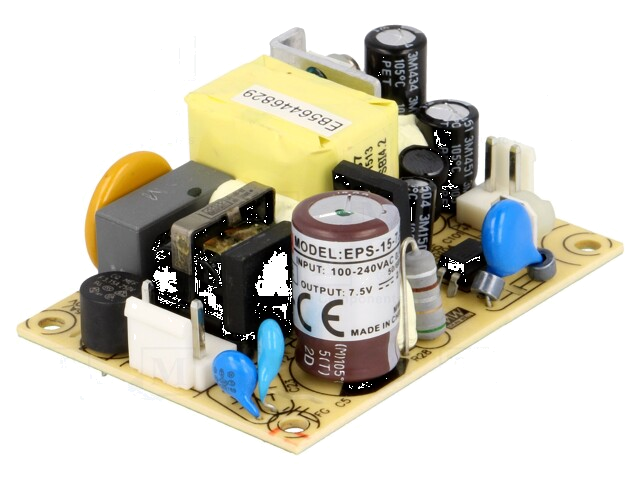 Voedingseenheid: schakelende; open; 15W; 120÷370VDC; 85÷264VAC