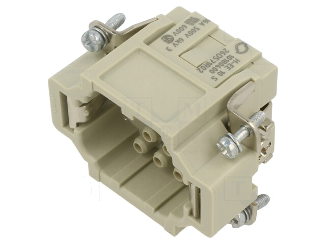 Connector: HDC; contactinzetstuk; mannelijk; EPIC H-EE; PIN: 10
