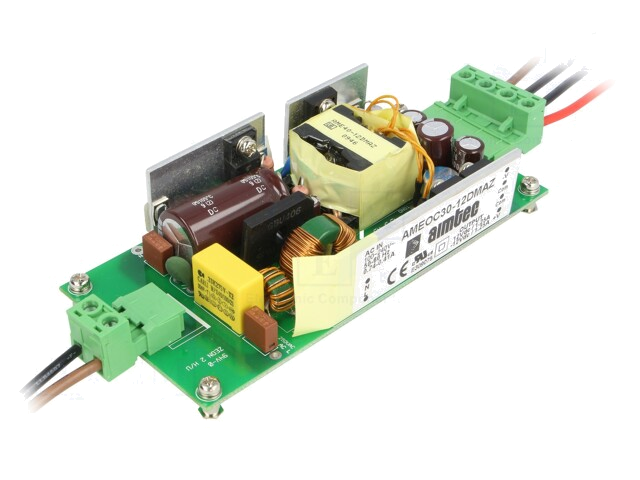 Voedingseenheid: schakelende; open; 30W; 130÷370VDC; 90÷264VAC