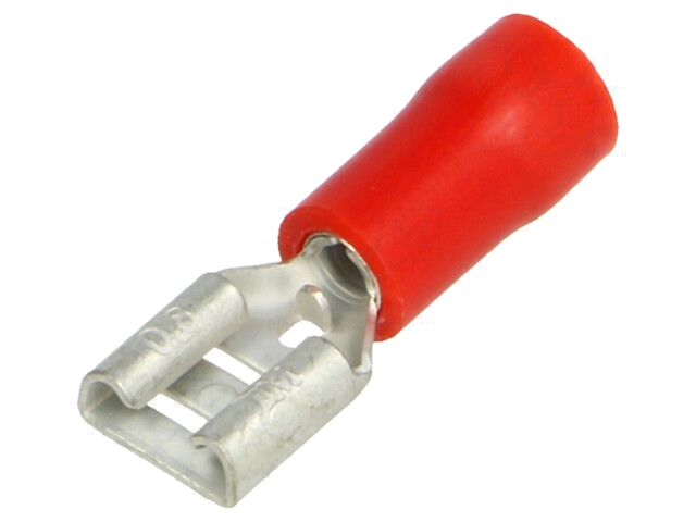 Connector: vlak; 5,2mm; 0,8mm; vrouwelijk; 0,25÷1,5mm2; klemmen