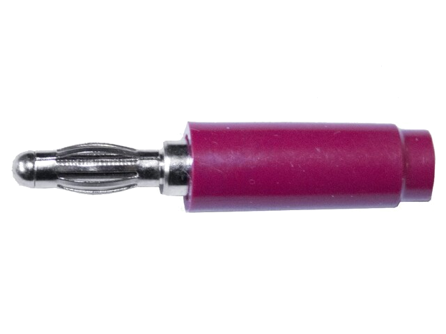 Stekker; banaanstekker 4mm; banaan-vorkaansluiting 4mm; 15A