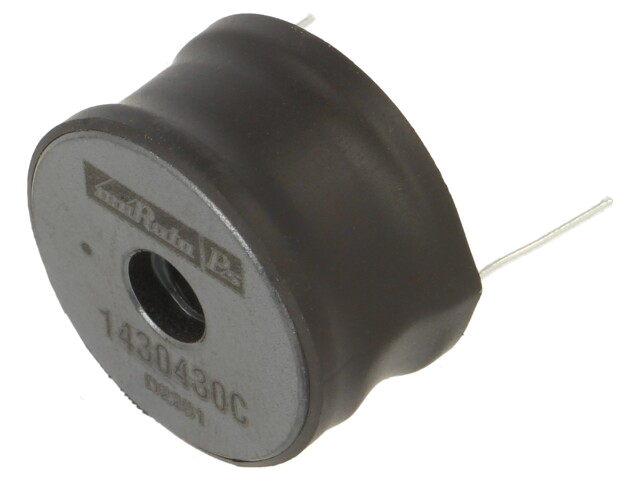 Smoorspoel: draadgewonden; THT; 300uH; 3A; 140mΩ; ±15%; Ø24,4x14mm