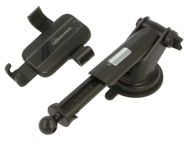 Autohouder; zwart; voor dashboard,op ruit; 4,7÷7,2