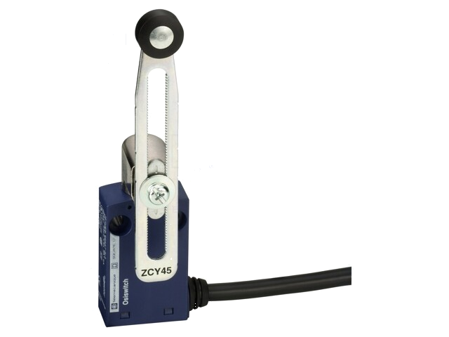 Eindschakelaar; NO + NC; 6A; max.250VAC; max.250VDC; kabel 1 m