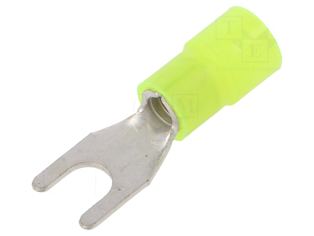 Uiteinde: vork; M5; Ø: 5,2mm; 4÷6mm2; klemmen; voor draad; vertind