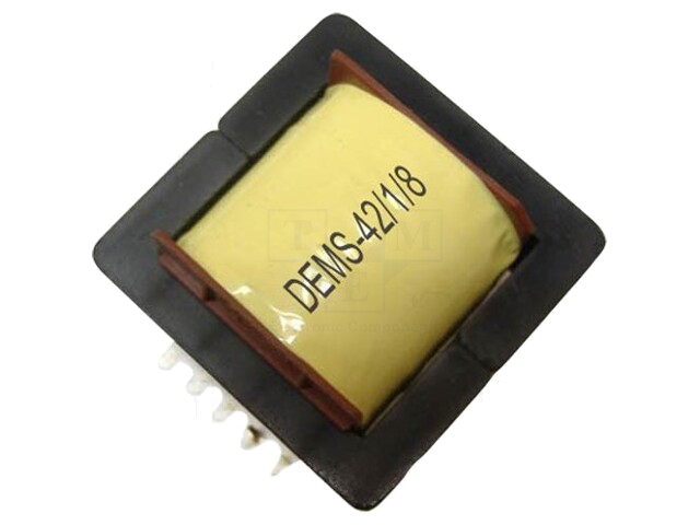 Smoorspoel: draadgewonden; THT; 1000uH; 8A; 155mΩ; 43x43x36mm