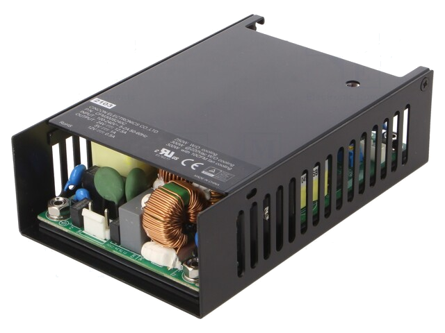 Voedingseenheid: schakelende; open; 250/300W; 80÷264VAC; 24VDC