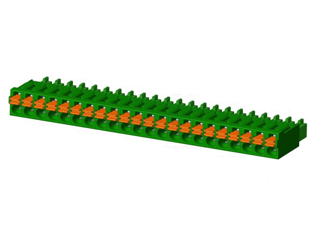Connector: ontkoppelbare terminal strip; stekker; vrouwelijk