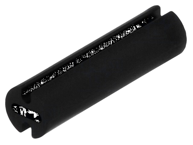 Afstandbus; LED; Øext: 4,5mm; ØLED: 3mm; L: 17mm; zwart; UL94V-2