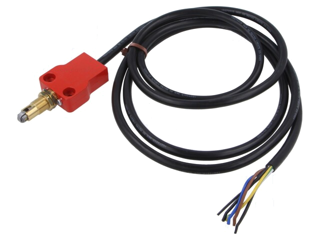 Eindschakelaar; NO + NC; 10A; max.250VAC; kabel 2 m; IP66; 20mm