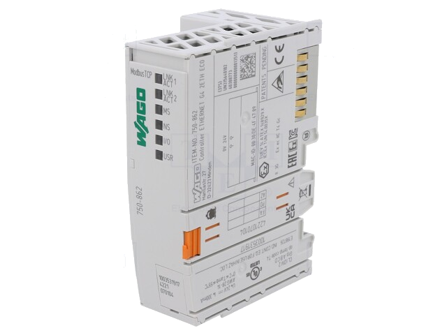 Module: afstelbare regelaar PLC; 750; Programmeren: PC,WWW; IP20