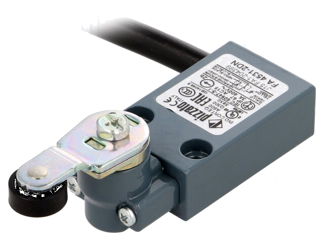 Eindschakelaar; hendel met roller; NO + NC; 4A; max.250VAC; 20mm