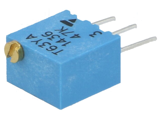 Potentiometer: montage-; meerslagen; 50kΩ; 250mW; ±10%; lineair