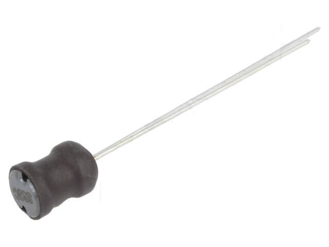 Smoorspoel: draadgewonden; THT; 33uH; 900mA; 140mΩ; ±10%; verticaal
