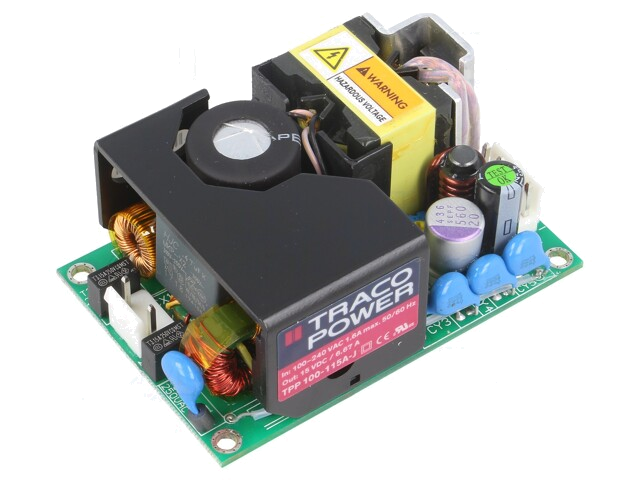 Voedingseenheid: schakelende; open; 100W; 120÷370VDC; 85÷264VAC