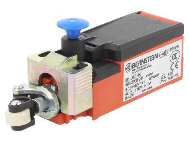 Eindschakelaar; NO + NC; 5A; max.240VAC; max.24VDC; M20; IP66