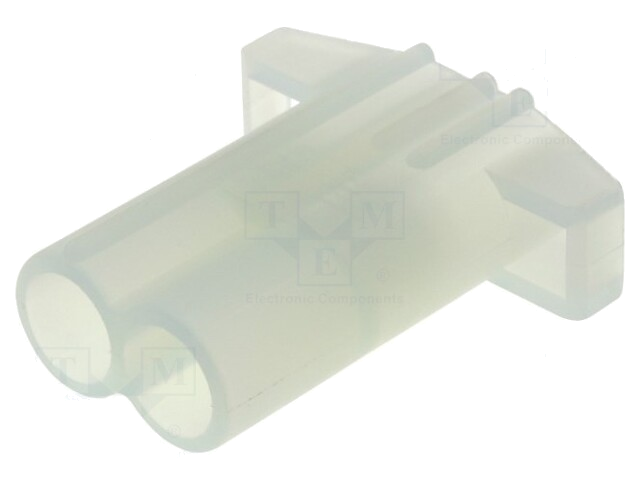 Connector: kabel-kabel; stekker; Commercial MATE-N-LOK; PIN: 2