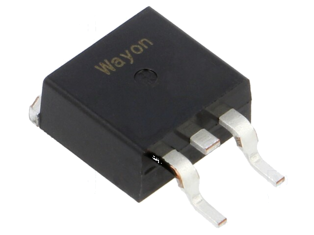 Transistor: N-MOSFET; unipolair; TO263