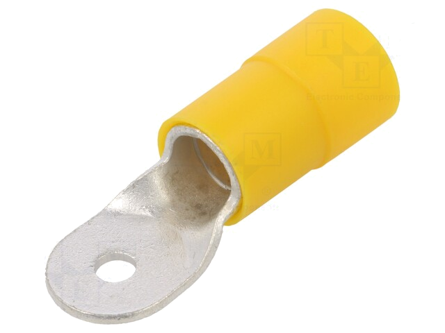 Uiteinde: oog; M6; Ø: 6,5mm; 70mm2; klemmen; voor draad; geïsoleerd