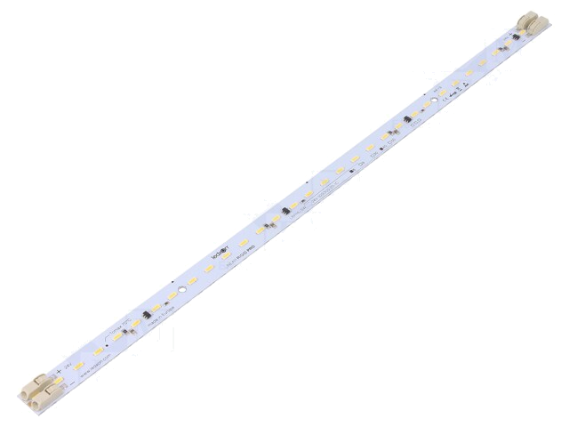 LED balken; 24V; neutraal wit; W: 12mm; L: 300mm; CRImin: 80; 120°