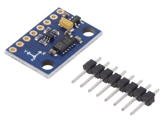 Sensor: positie; accelerometer,magnetisch veld; 3÷5VDC; I2C