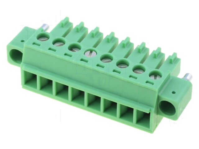 Ontkoppelbare terminal strip; 3,81mm; banen: 8; recht; stekker
