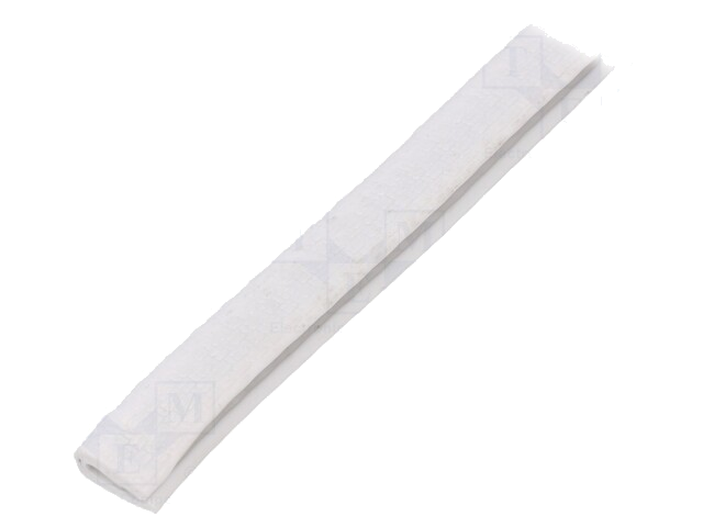 Randbescherming; PVC; L: 10m; wit; H: 9,5mm; W: 6,5mm; D.paneel: 1÷2mm