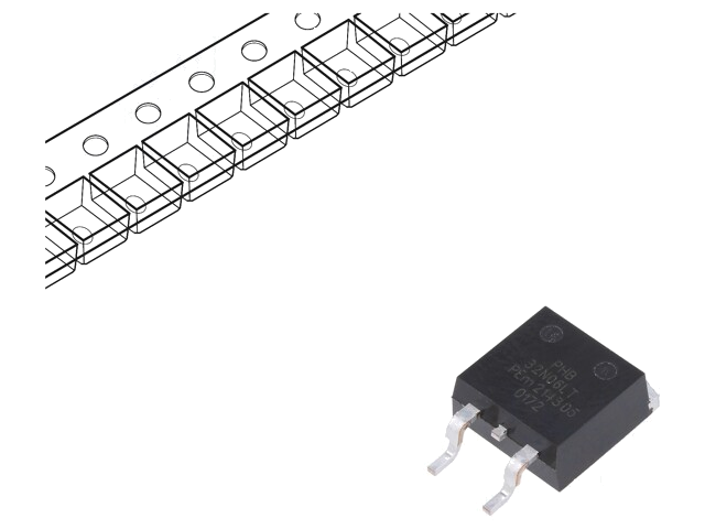 Transistor: N-MOSFET; unipolair; 60V; 24A; Idm: 136A; 97W