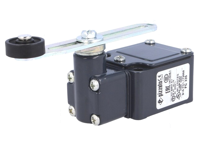 Eindschakelaar; NO + NC; 6A; 400VAC; PG11; IP67; 40x49x33mm