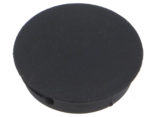 Afsluitdopje; H: 6,4mm; indrukken,sluiting; Flensdiam: 21,4mm
