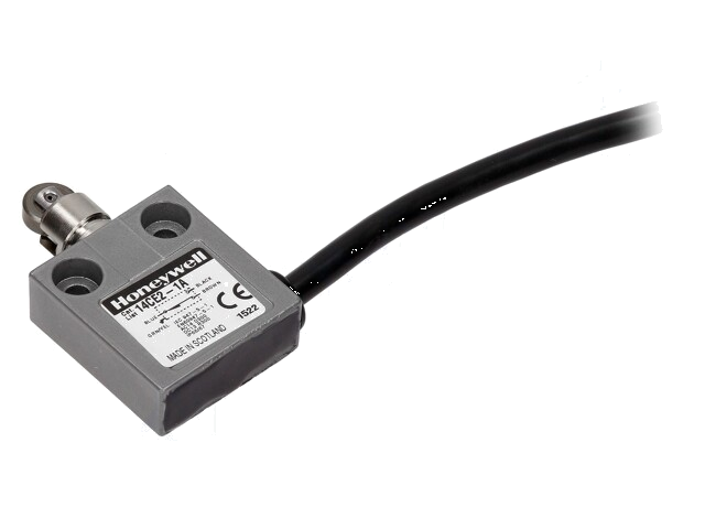 Eindschakelaar; langwerpige roller van metaal Ø12,4mm; SPDT; 5A