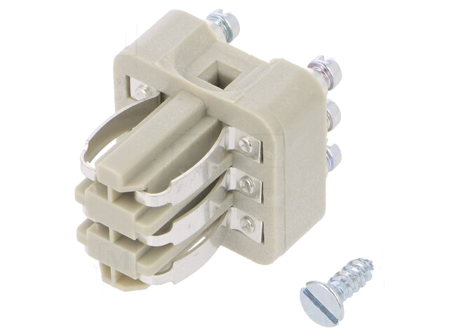 Connector: HDC; mannelijk; EPIC STA; PIN: 6; maat H-A 3; 10A; 60V