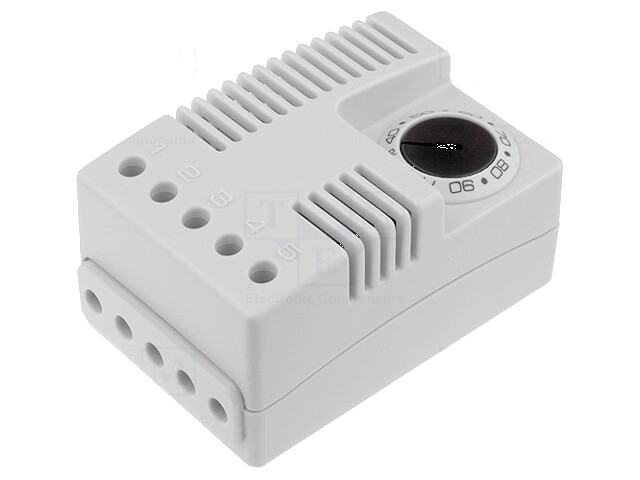 Sensor: hygrostaat; 40÷90%RH; Uvoed: 230VAC; OUT: SPDT; 0÷60°C; IP20